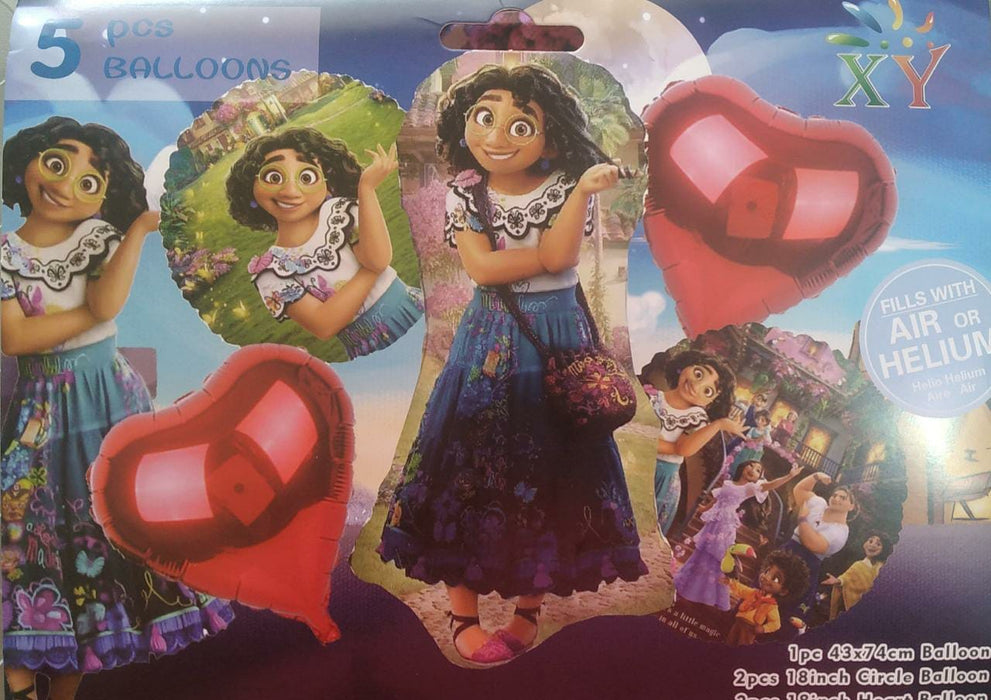 Boquet De Globos Encanto x 5 piezas Ref. 1