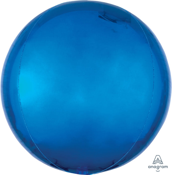 Globo Orbz Azul 16"