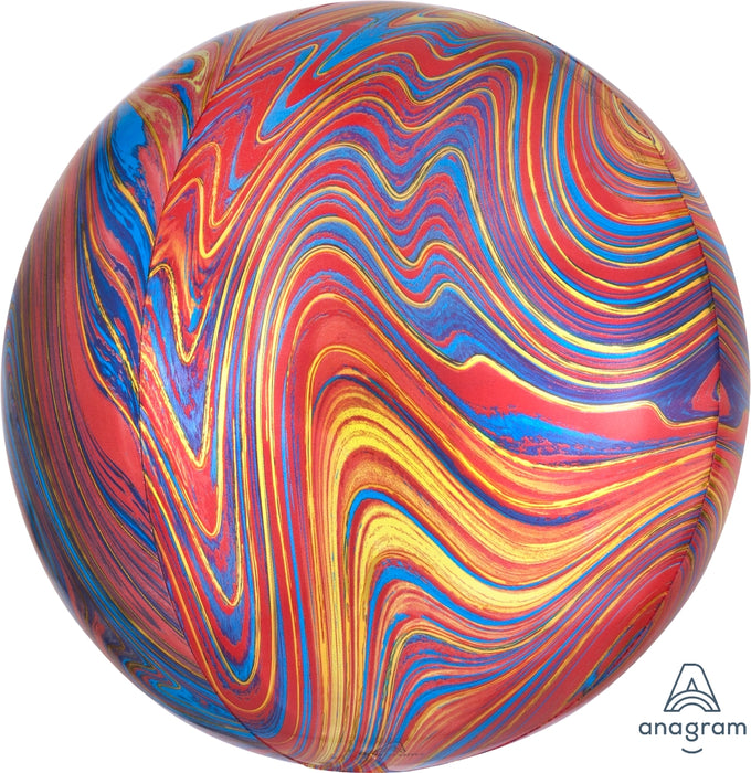 Globo Orbz Marblez Colorful 16"