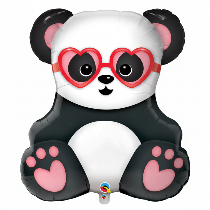 Globo de Oso Panda Enamorado 32" Qualatex