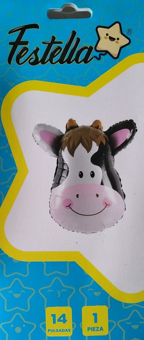 Globo Animalito Vaca De 14"