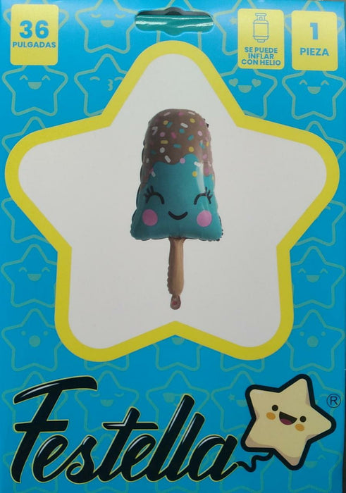 Globo Foil Paleta de helado 36" Festella