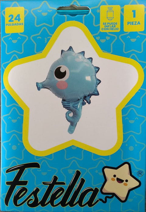 Globo Animalitos marinos Caballito de mar 24"