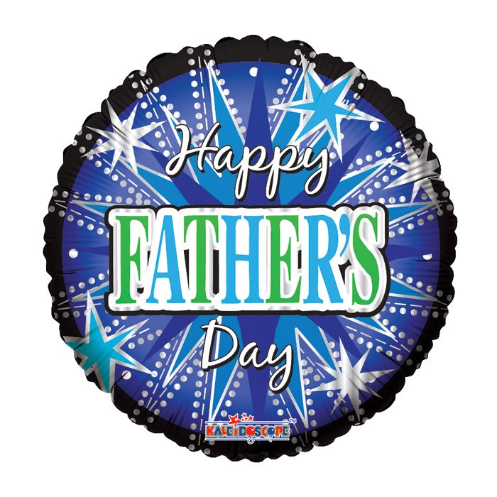 Globo Metalizado Happy Fathers Day 18" Feliz Dia Papa Ref. 4