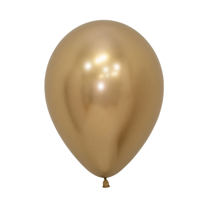 Globo Dorado Reflex R12 x 50 Unidades Sempertex