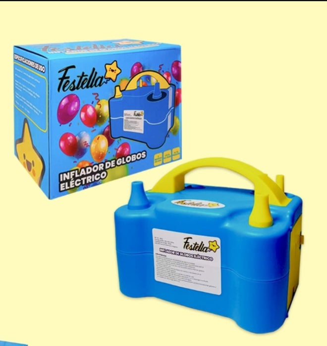 Inflador Electrico Festella Doble Boquilla de 600 Watss