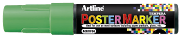 Marcador Poster Marker 12mm Verde Fluorescente