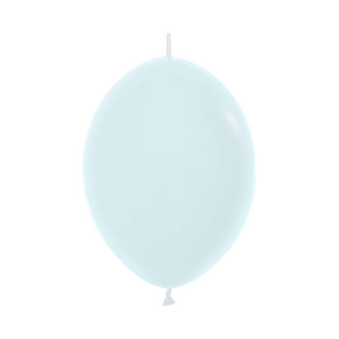 Globo Blanco Fashion  LOL 12" X 50 Unidades Sempertex