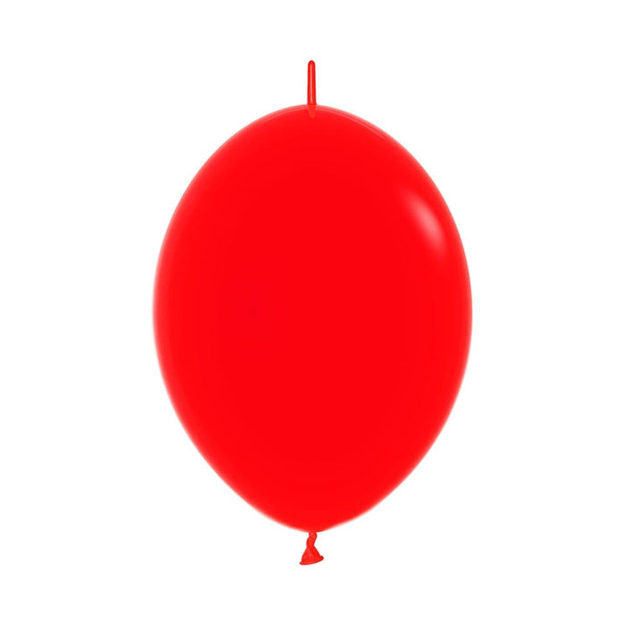 Globo Rojo Fashion  LOL 12" X 50 Unidades Sempertex