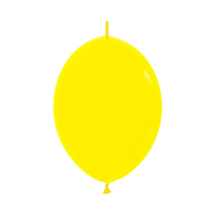 Globo Amarillo Fashion LOL 12" X 50 Unidades Sempertex
