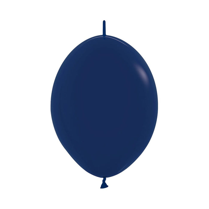 Globo Azul Naval Fashion LOL 12" X 50 Unidades Sempertex