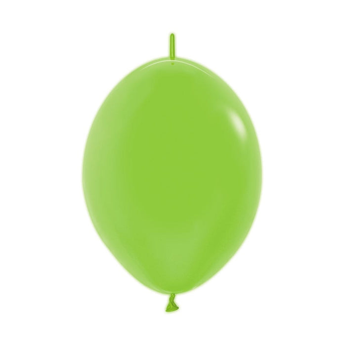 Globo Verde Neon LOL 12" X 50 Unidades Sempertex