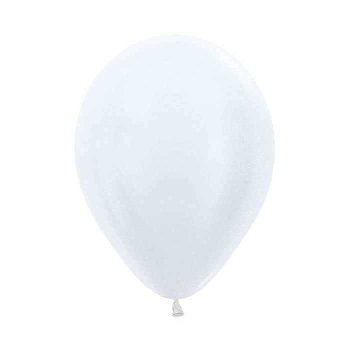Globo Blanco Satin R9 X 50 Unidades Sempertex