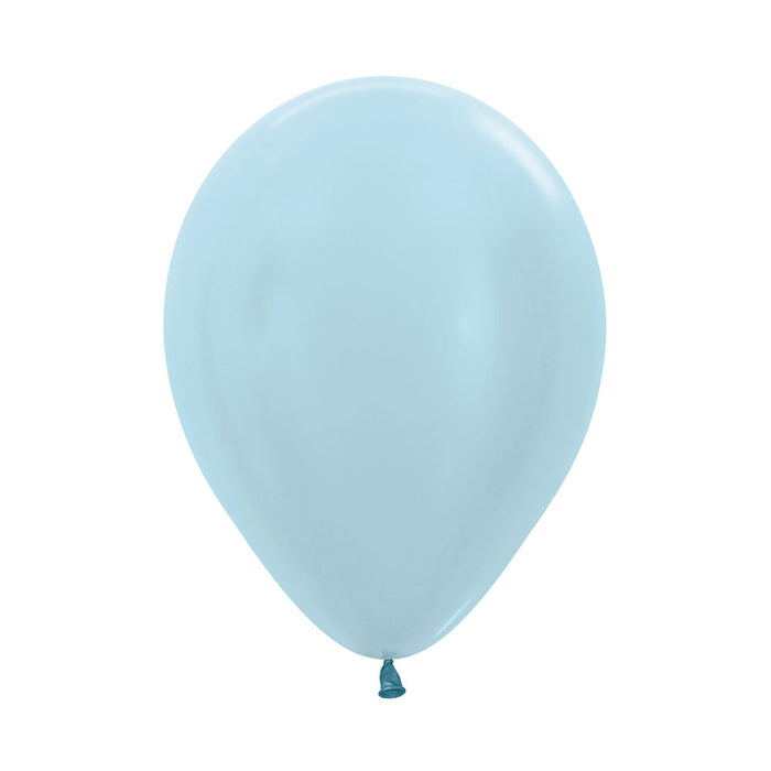 Globo Azul Satin R12 X 50 Unidades Sempertex