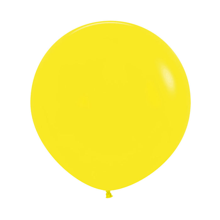 UNIDAD De Globo 020 Amarillo Fashion R24 x UNIDAD