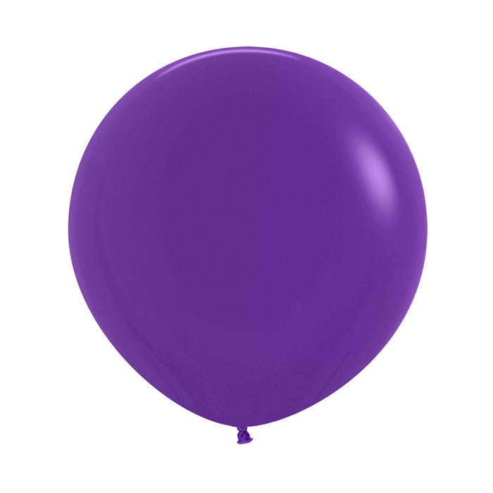 Globo Violeta Fashion R24 x 3 Unidades Sempertex