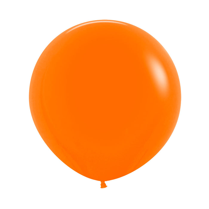 Globo Naranja Fashion R24 x 3 Unidades Sempertex