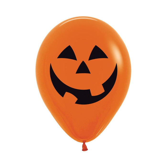 Globo Fashion Impreso Calabaza Halloween R12 x 12 Unidades Sempertex