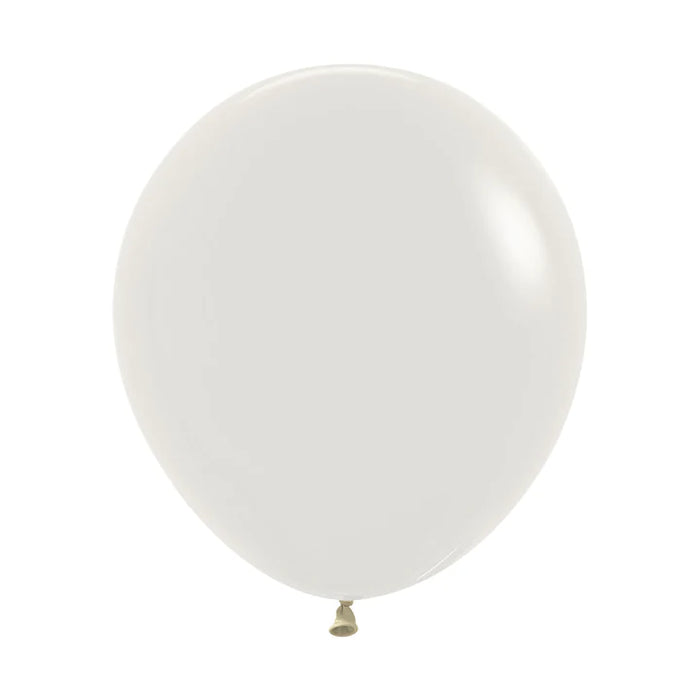 UNIDAD de Globo 107 Pastel Dusk Crema R18 X Unidad