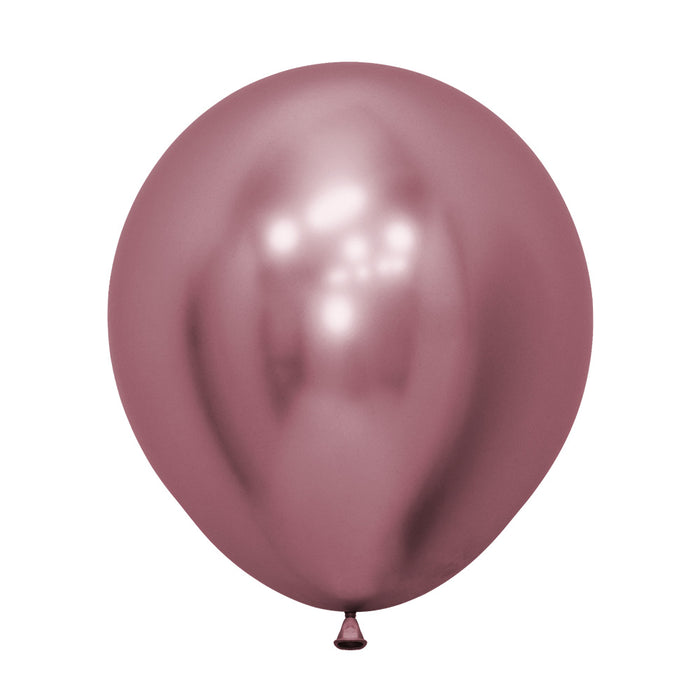 Globo Rosado Reflex R18 x 6 Unidades Sempertex
