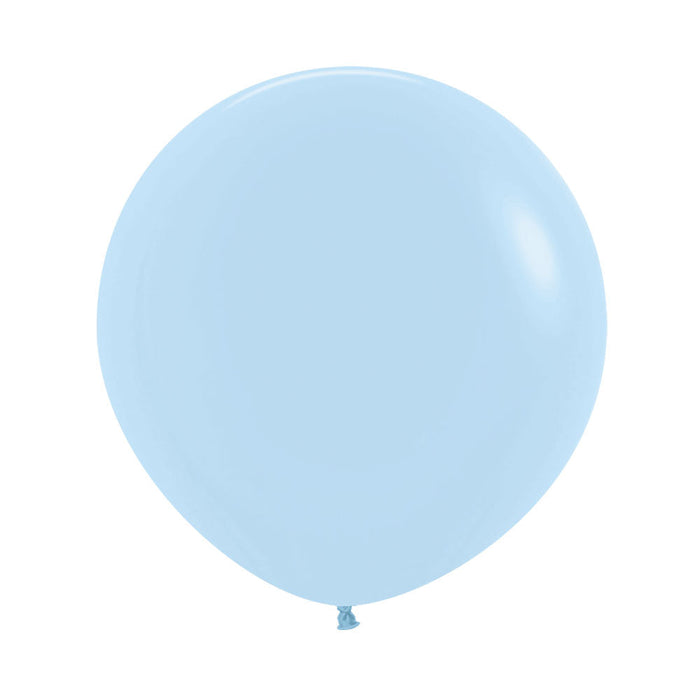 UNIDAD de Globo 609 Azul Pastel Mate R24 x UNIDAD
