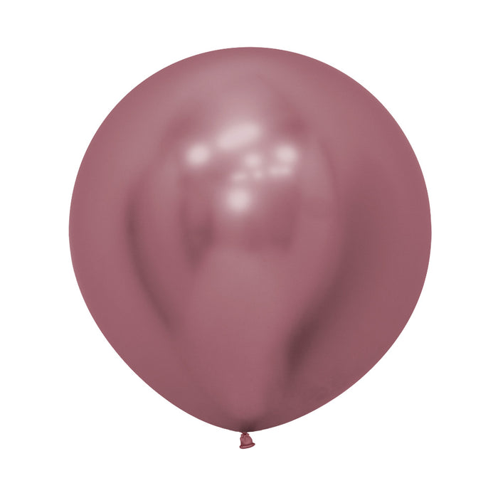 Globo Rosado Reflex Esfera R24 x 3 Unidades Sempertex