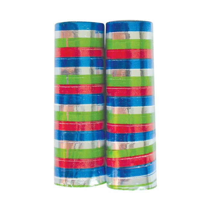 Serpentina Metalizada 4M Multicolor x 2 Unidades Sempertex