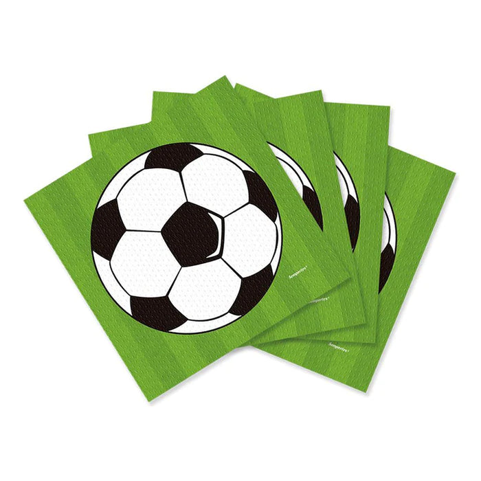 Servilleta Pequeña Futbol ll x16 unidades Sempertex