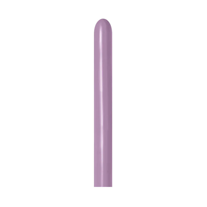 Globo Lavanda Pastel Dusk Tubito 260 x 20 Unidades Sempertex