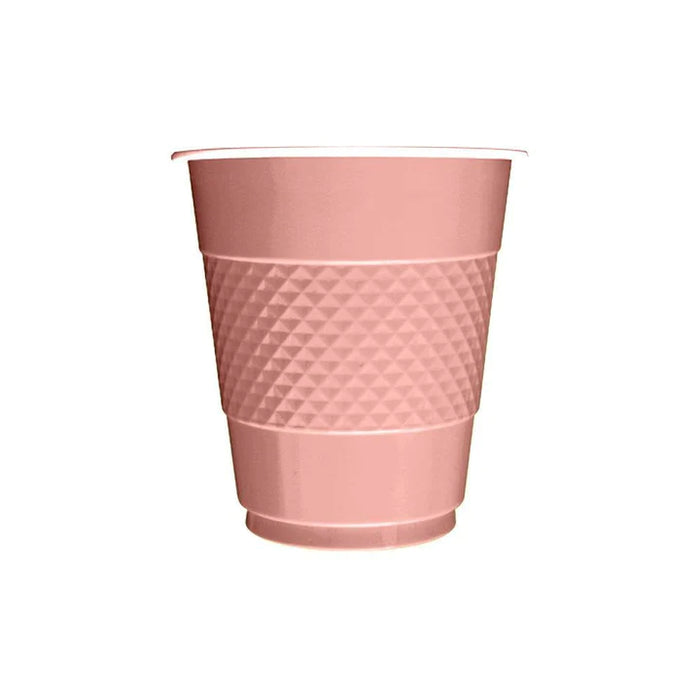 Vaso Deluxe 7 Oz Dorado Rosa x 10 Unidades Sempertex