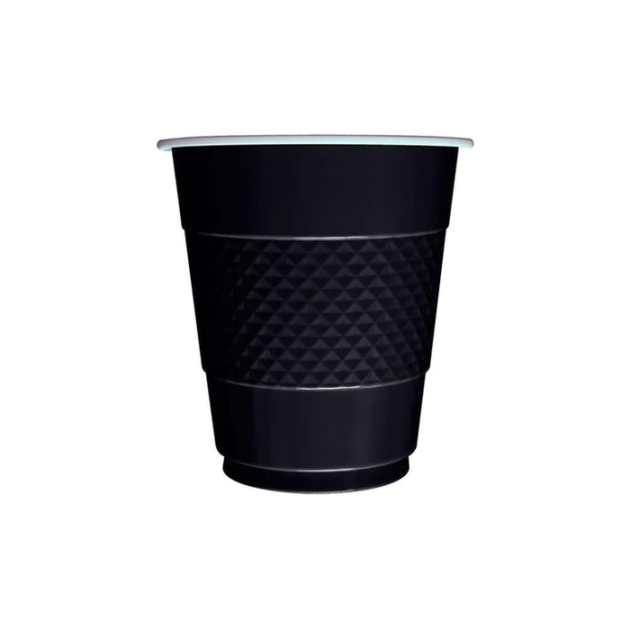 Vaso Deluxe Oxo 7 Oz Negro x 8 Unidades Sempertex