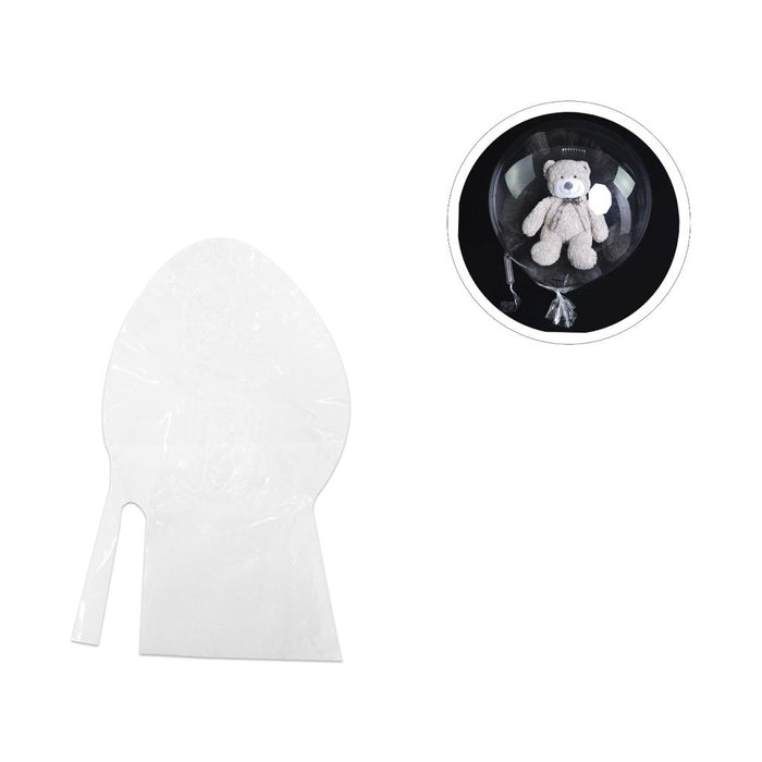 Globo Burbuja Doble Boquilla  Para Englobar de 26" x Docena