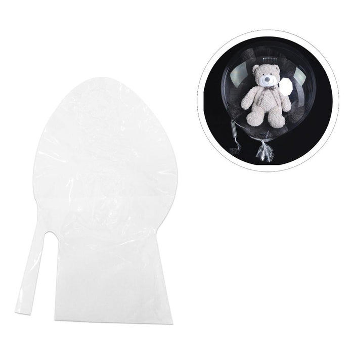 Globo Burbuja Doble Boquilla  Para Englobar de 30" x 10 Unidades Marca Bobo