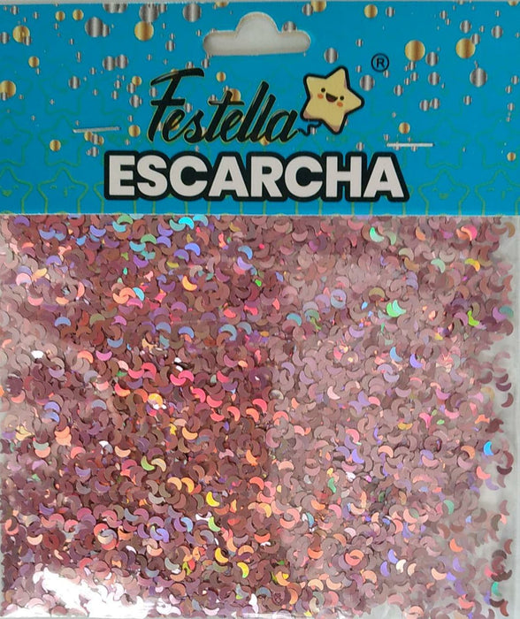 Escarcha Rosada Luna Para Globo 20 Gr x 1 Unidad