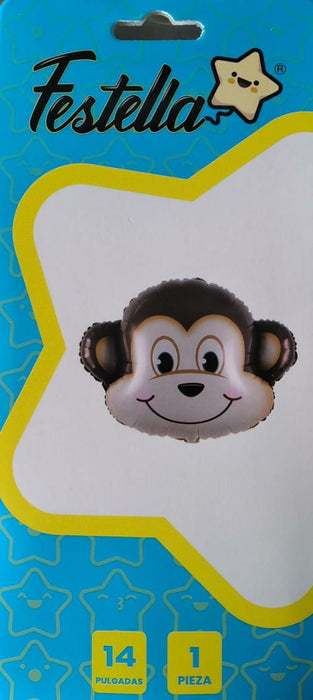 Globo Animalito Mono De 14"