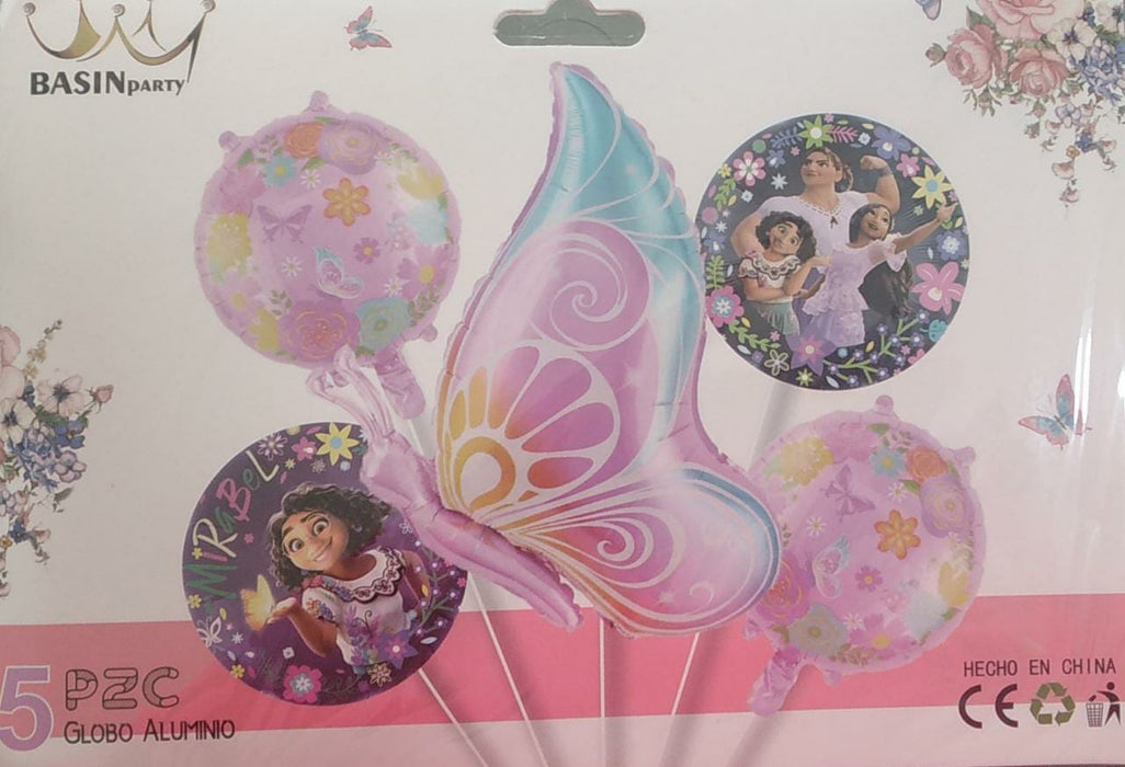 Boquet De Globos Encanto x 5 piezas Ref. 2