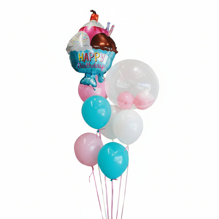 Bouquet de Globos Helado X 10 Piezas Marca Festella