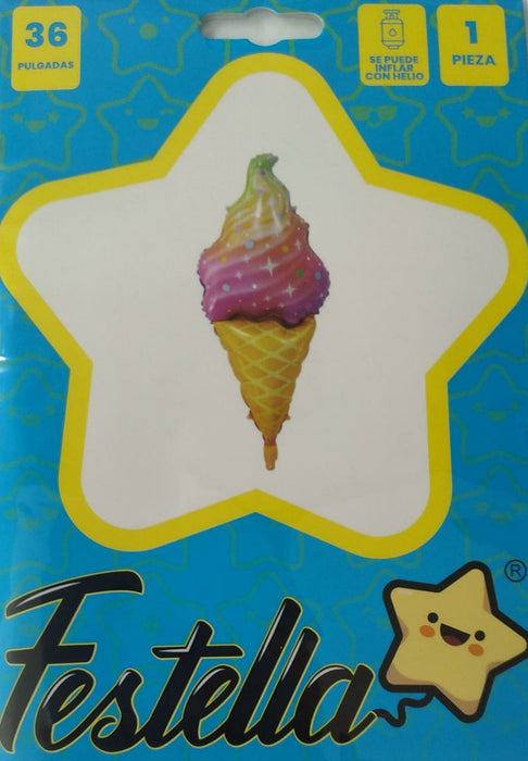 Globo Metalizado Helado 36"