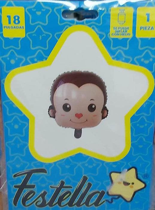 Globo Animalito Mico De 18"