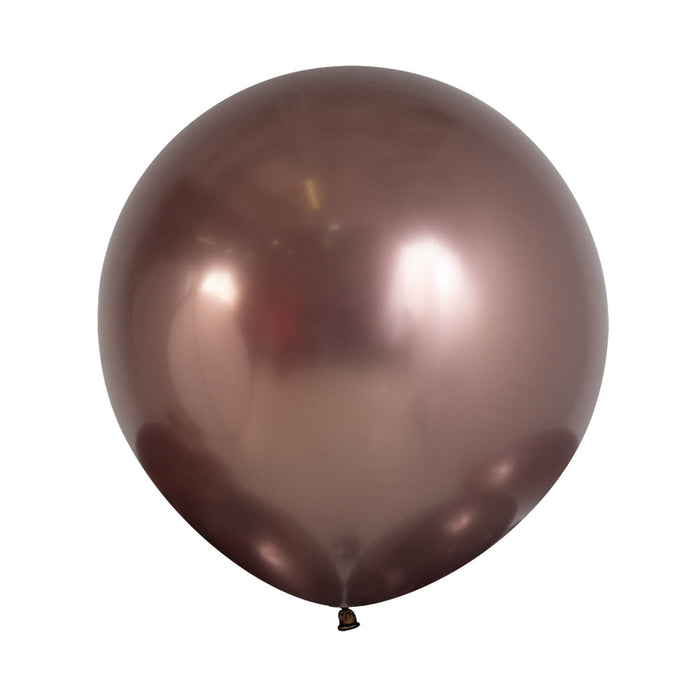 UNIDAD DE Globo Reflex R18 x UNIDAD color Trufa