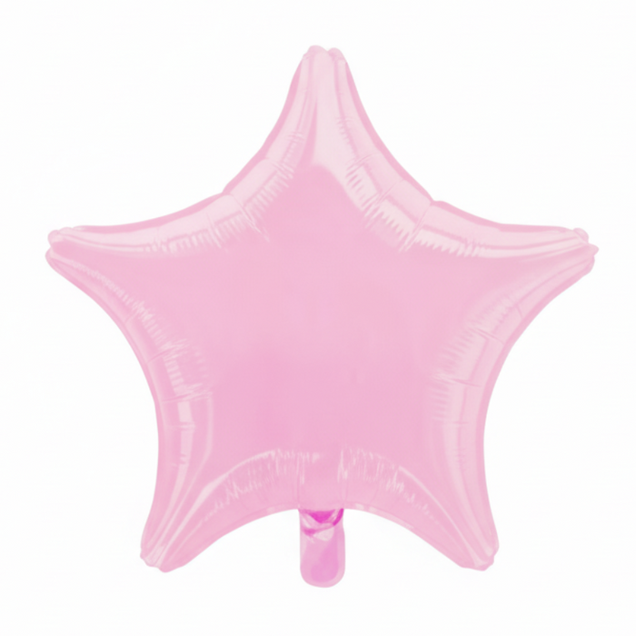 Globo Metalizado  Estrella 18" Rosado Pastel Festella