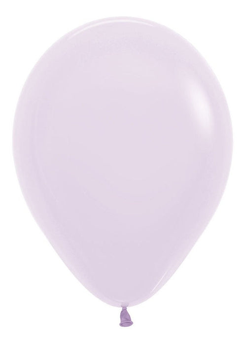 UNIDAD de Globo Lila Pastel Mate R18 x UNIDAD