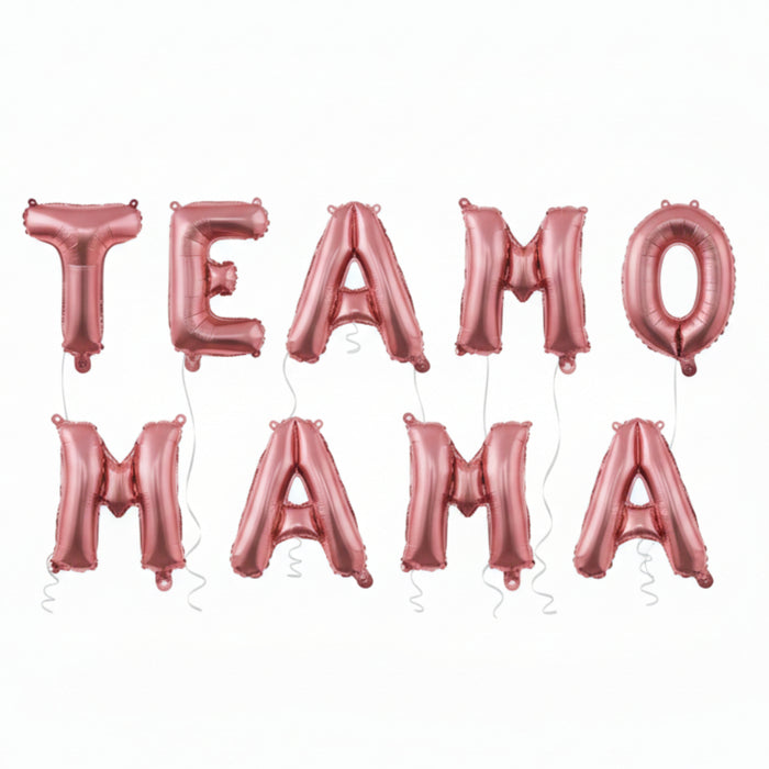 Globo Letrero TE AMO MAMA 16" Rose Gold X 1 Unidad Festella
